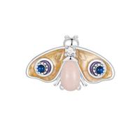 ZUOHUI Glow Butterfly Spacer Bead Charms Fits Pandora Bracelets