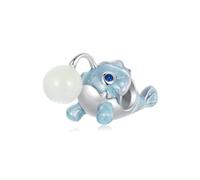ZUOHUI Glow Lantern Fish Bead Charms Fits Pandora Bracelets