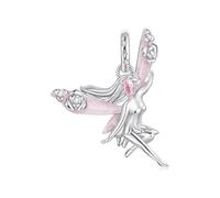 ZUOHUI S925 Sterling Silver Charms - DIY Enchanting Nature Spirit Charms for Women, Gift Set for Bracelets/Necklaces, 7 Themed Beads (e.g. Snowflake, Forest)(BSC1229)