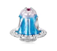 ZUOHUI Sweet Dream Donut Candy Pendant Charms, S925 Sterling Silver DIY Bead Charms for Pandora Bracelets & Jewellery Making, Gift for Women Sister Mother Daughter on Birthday Valentine’s Day(SCC3160)