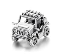ZUOHUI Vintage Off-Road Car 925 Sterling Silver Charm Bead for DIY Jewellery Making, Pandora Bracelet Compatible, Women’s Gift for Birthday & Mother Daughter