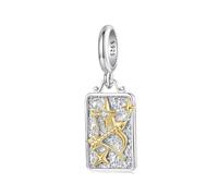 ZUOHUI Women’s 12 Zodiac Charms 925 Sterling Silver Pendant for Jewelry Making - Unique DIY Bead Accessories for Bracelets & Necklaces | Gift for Birthdays, Mother’s Day & Graduation(Sagittarius BSC11
