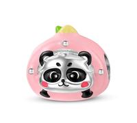 ZUOHUI Women’s DIY 925 Sterling Silver Panda Chef Charm - Sweet & Whimsical Jewelry Making Bead for Bracelets & Necklaces | Gift for Birthdays, Mother’s Day & Graduation