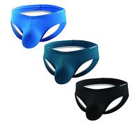 ZUOLAIYIN Bulge Pouch Enhancing Thong For Men Mens Micro Jockstrap Mens Low Rise Underwear