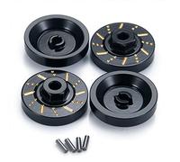 ZuoLan Heavy Duty Brass Wheel Hex Adaptor 5mm for Axial SCX24 AXI90081 Deadbolt Gladiator Bronco C10 1/2th RC Crawler Car Upgrades