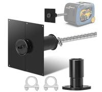 Zuomeng Generator Exhaust Extension Muffler Kit, Safety Vent Exhaust and Reduce Noise by 50%, Compatible with Firman T07571, T07573, Wh03242 and H07552, Honda Eu7000Is, Eu6500I