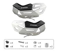 Zuoo For BMW R1250GS R 1250 GS ADV Adventure R1250RS R1250RT Engine Guards Cylinder Head Guards Protector Cover Left&Right Guard SILVER-Black