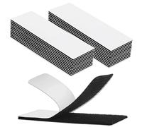 ZUOQIANG 25PCS Strong Double Sided Sticky Tapes, Hook and Loop Strip Tape,Extra Strong Hook and Loop Tape, Double Sided and Removable, DIY Self Adhesive Tape Cut into Any Shape for Home,Office