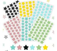 ZUOQIANG Acne Pimple Patch, 6 Colors 240 Dots Star Pimple Patches with Case, Salicylic Acid & Hydrocolloid, Star Shaped Acne Absorbing Cover Patch, For Face To Cover Acne, Pimples & Zits