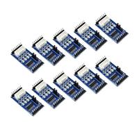 zuousxbs 10Pcs ULN2003 Steppers Motor Driver Board Module For 5V 4 Phase 5 Line For 28BYJ-48 Steppers Motor Driver Board Accessory