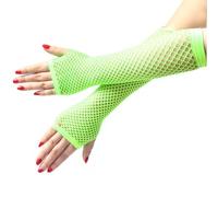 zuousxbs Comfortable Stretch Mittens Long Punk Gloves Fishing Net Elastic Meshes Gloves For Fishing And Construction Site Protective Handwear