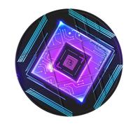 zuousxbs Fitness Pad Immersive Gaming Mat Round Shape Virtual Reality Floor Mat For Spare Accessory Accessory