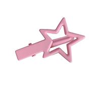 zuousxbs Self-made Korean Y2k Girls Star Hairpin Female Bangs Clip Word Clip Side Clip Simple All-matched Ins Duckbill Clip