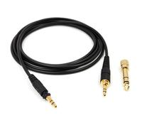 zuousxbs Superior Sound Transmission Headphone Cable For DJ1200 Headphone Cord With 3.5mm And 6.35mm Connectors Wire Sound