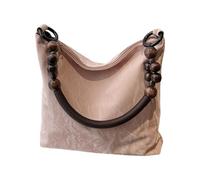 zuousxbs Unique Beaded Single Shoulder Bag Chinese Cultural Underarm Bags Ethnic Fashion Accessory For Work Or Travel Traditional Culture Handbag