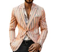 ZUOYIMEI Men Suit Jacket Men Banquet Prom Classic Suit Men Youth Temperament Tend Longsleeve Suit Men Casual Fashion Blazer B-05 4XL