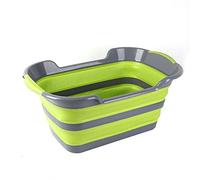 ZUOZUIYQ Folding Bath for Large Capacity Storage for Pet Washing Silicone Bathroom Bucket-UNE_01