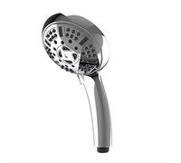 ZUOZUIYQ Hand Showers, 4.3" Handheld Shower, High Pressure, 9 Spray Settings, Massage Spa, Detachable Hand Shower with 60" Hose, Chrome Handle, Easy to Install Si