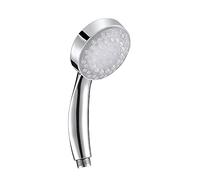 ZUOZUIYQ Handheld Showers Shower Head Temperature Color Changing Flow Powered High Pressure - Easy to Install Water Saving Spray Bathroom Spa