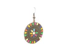 ZUOZUIYQ jewelry Women Earrings, Antique Color Carved Royal Vintage Drop Dangle Clip On Earrings Jewelry For Women Girls presents For Girlfriend, Wife, Sister, Daughter, Mother O