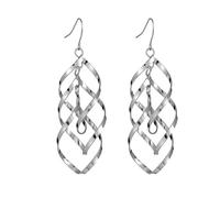 ZUOZUIYQ jewelry Women Earrings, Korean Fashion Big Hyperbole Geometric Women Hoop Earrings Star Round Heart Irregular Alloy Jewelry presents For Girlfriend, Wife, Sister, Daugh