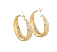 ZUOZUIYQ jewelry Women Earrings, Korean Fashion Big Hyperbole Geometric Women Hoop Earrings Star Round Heart Irregular Alloy Jewelry presents For Girlfriend, Wife, Sister, Daugh