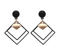 ZUOZUIYQ jewelry Women Earrings, Statement Earrings For Women Metal Leopard Acrylic Geomitric Dangle Earring Punk Modern Fashion Jewelry Korean Earrings presents For Girlfriend, Wife, S