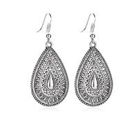 ZUOZUIYQ jewelry Women Earrings, Vintage Lovely Water Drop Earrings For Women Fashion Jewelry Turquoises Pendants Long Earring presents presents For Girlfriend, Wife, Sister,