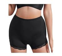ZUOZUIYQ Shapers for Women Tummy Control Padded Underwear Fake Hips Butt Shaper Fake Ass Black XX