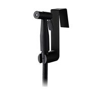 ZUOZUIYQ Stainless Steel Bidet Sprayer Kit with Hose and Bracket Holder, for Bathroom Cloth Diaper Pet Washer Toilet Shower Head, Matte Black