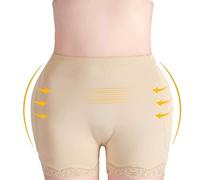 ZUOZUIYQ Tummy Control Underwear for Women Butt Enhancer Shapewear Waist Trainer for Women Plus Size Beige Small