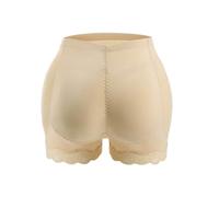 ZUOZUIYQ Womens Shapewear Tummy Control Hip Pads for Women Shapewear Booty Lifting Shorts Beige X