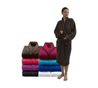 Zuper Duper Towelling Bath Robe Premium Quality Bathrobes for Women Highly Absorbent 100% Cotton Shawl Design Perfect for Men & Women in Loungewear and Gifts