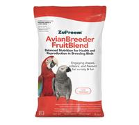 Zupreem Fruitblend Complete Bird Food for Medium-Large Birds Breeder Diet - 18kg