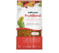 Zupreem Fruitblend Complete Bird Food for Small Birds - 1kg