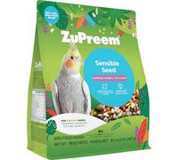 Zupreem Sensible Seed Bird Food For Medium Birds, 2 Pound Bag