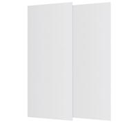ZUQIAN 2 Pack 6061 T6 Aluminium Metal Sheet 12 x 3 x 3/8 Inch Thickness Flat Plain Plate Panel Aluminium Metal Plate Sheets with Protective Film, Aluminum Sheet for Crafting - Finely (0.4 in Thick)