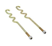 Zuquanparts 2Pcs Battery Hold Down Rod Kit 103357701 103374801 Compatible with Club Car Precedent Electric Golf Carts 48V 2008.5-up