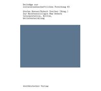 Zur Rechtssoziologie Max Webers Springer Nature B.V. Paperback Sp