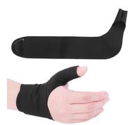 zurabini Max Thumb Support, Trigger Finger Splint, Adjustable Finger Brace for Alleviating Finger Locking, Finger Supports with Advanced Thumb Spica for Sprains, Pain Relief, Sports Injury(Black)