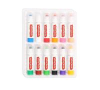 zurabini Paint Sticks for Kids, 12 Colors Washable Crayon Sticks Non Toxic Solid Tempera Paint for Teens Toddlers Adults Gifts, Quick Drying & Mess Free