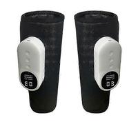 Zurafit Heated Leg Massager for Circulation and Pain Relief - Electric Foot and Calf Massager black