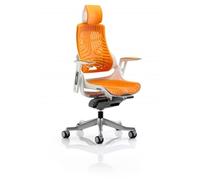 Zure Elastomer Gel Orange With Arms With Headrest KC0165