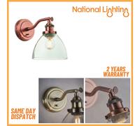 ZURI E14 LED Wall Light 40W Dimmable Toggle Switch Adjustable Indoor Lights [EEK: A]