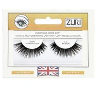 ZURI Fauxmink False Eyelashes | Natural False Lashes | False Eyelashes Natural Look | Thick Eyelashes With Lash Applicator | Natural Eyelashes with Glue | Mink Eyelashes Style #1-5