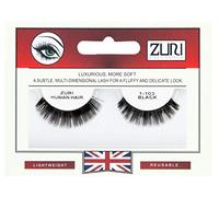 ZURI Fauxmink False Eyelashes | Natural False Lashes | False Eyelashes Natural Look | Thick Eyelashes With Lash Applicator | Natural Eyelashes with Glue | Mink Eyelashes Style #1-103