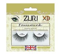 ZURI Fauxmink False Eyelashes | XD/8D X-Dimensional Natural False Lashes | False Eyelashes Natural Look | Thick Eyelashes With Lash Applicator | Natural Eyelashes with Glue | Mink Eyelashes Style #969