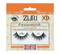 ZURI Fauxmink False Eyelashes | XD/8D X-Dimensional Natural False Lashes | False Eyelashes Natural Look | Thick Eyelashes With Lash Applicator | Natural Eyelashes with Glue | Mink Eyelashes Style #903