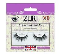 ZURI Fauxmink False Eyelashes | XD/8D X-Dimensional Natural False Lashes | False Eyelashes Natural Look | Thick Eyelashes With Lash Applicator | Natural Eyelashes with Glue | Mink Eyelashes Style #888