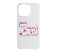 Zuri - girls and womens Personalized Custom Name Case for iPhone 14 Pro Max